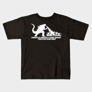 All I Care About Is Godzilla Kids T-Shirt